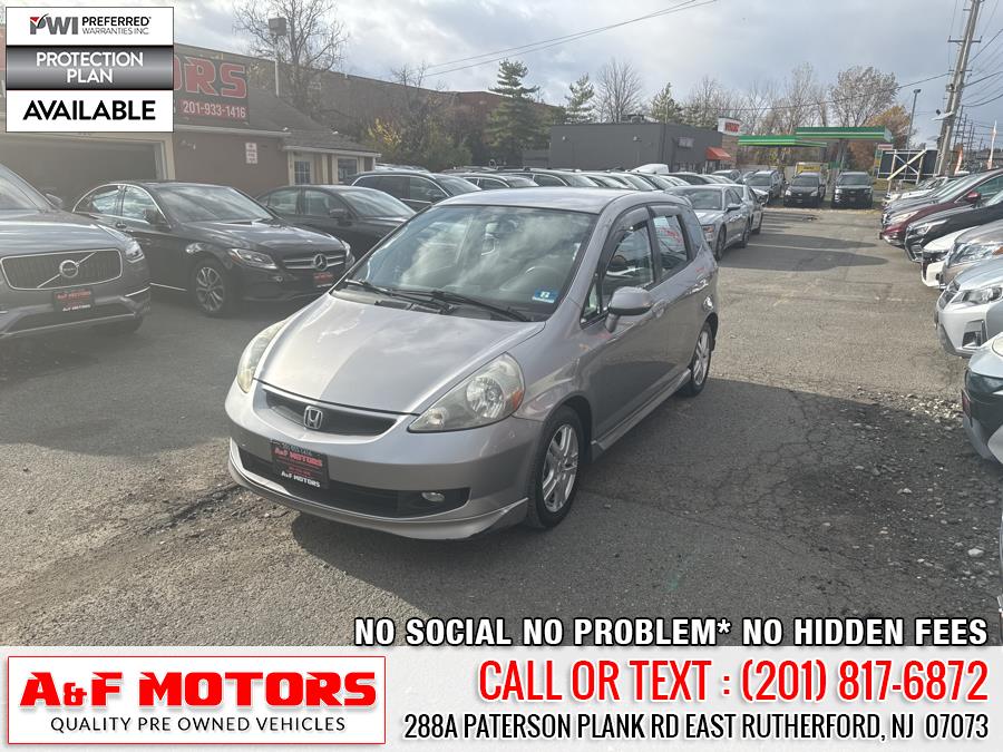 Used Honda Fit 5dr HB Man Sport 2008 | A&F Motors LLC. East Rutherford, New Jersey