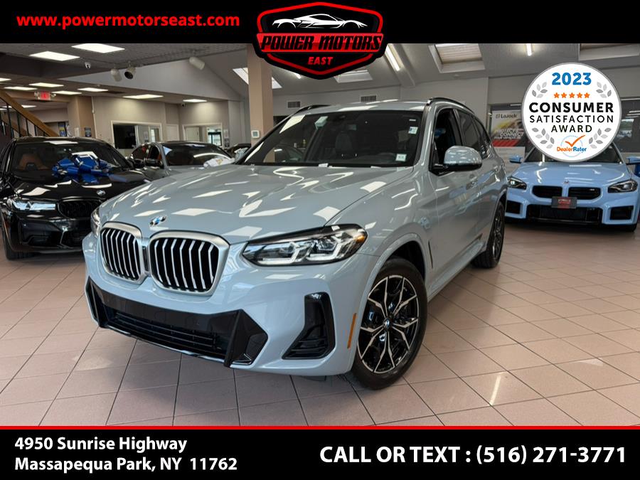 2024 BMW X3 xDrive30i Sports Activity Vehicle, available for sale in Massapequa Park, New York | Power Motors East. Massapequa Park, New York