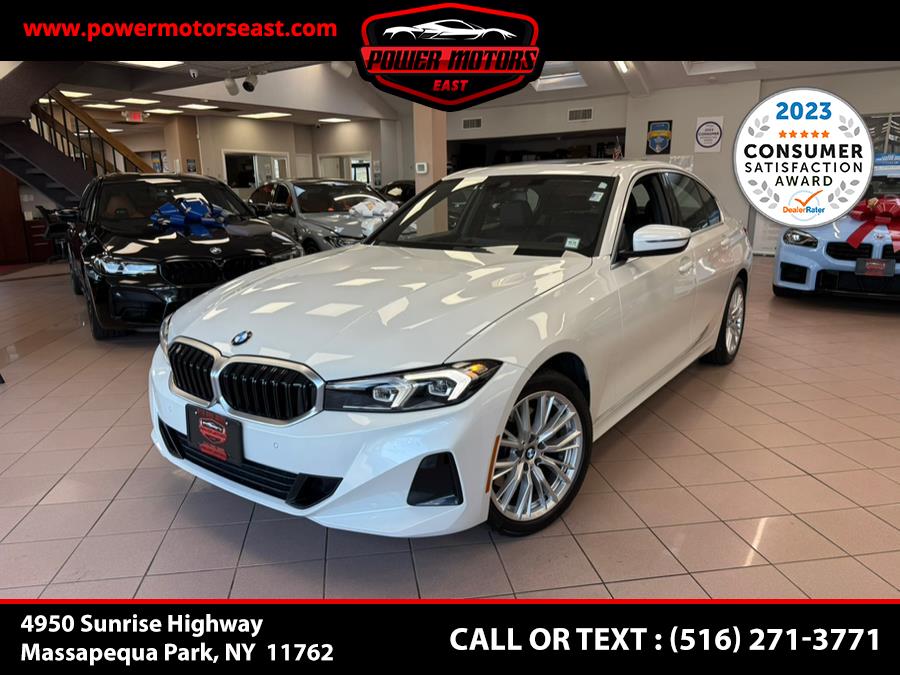 2024 BMW 3 Series 330i xDrive Sedan, available for sale in Massapequa Park, New York | Power Motors East. Massapequa Park, New York