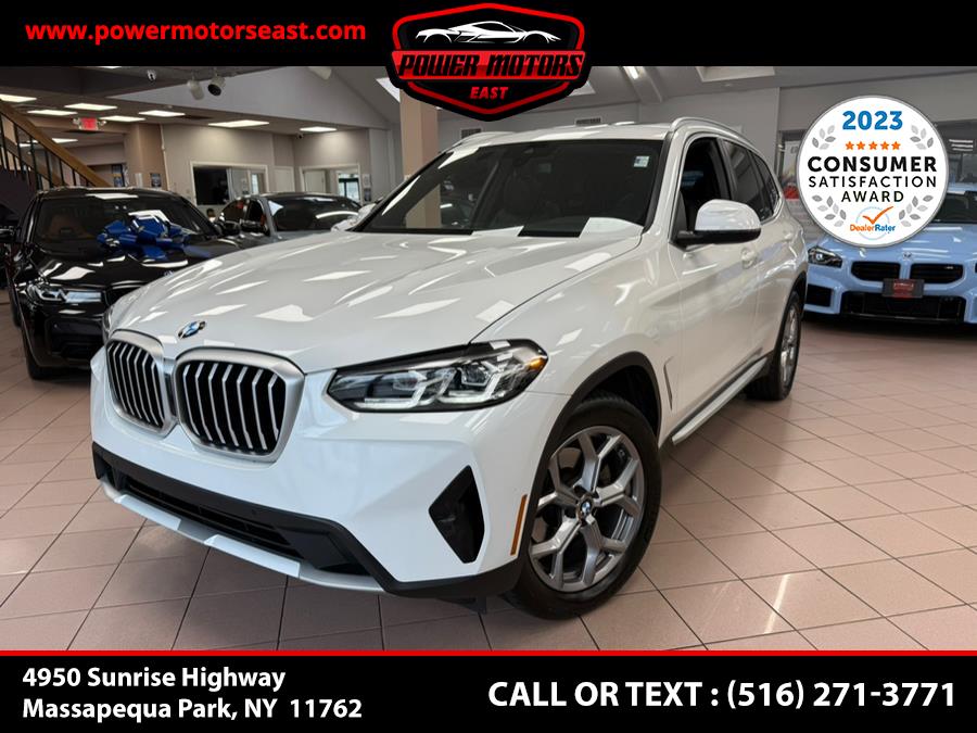 2024 BMW X3 xDrive30i Sports Activity Vehicle, available for sale in Massapequa Park, New York | Power Motors East. Massapequa Park, New York