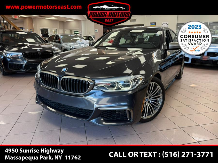 Used 2018 BMW 5 Series in Massapequa Park, New York | Power Motors East. Massapequa Park, New York