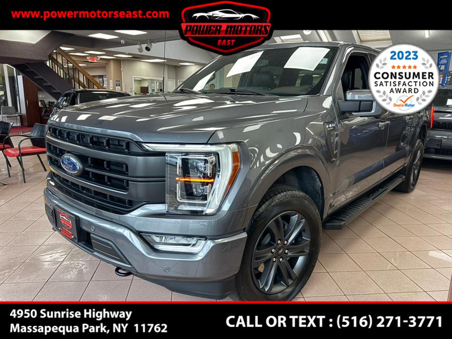 2023 Ford F-150 LARIAT 4WD SuperCrew 5.5'' Box, available for sale in Massapequa Park, New York | Power Motors East. Massapequa Park, New York