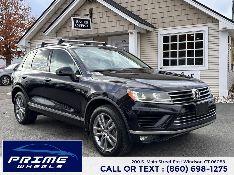 2016 Volkswagen Touareg 4dr V6 Sport w/Technology, available for sale in East Windsor, Connecticut | Prime Wheels. East Windsor, Connecticut