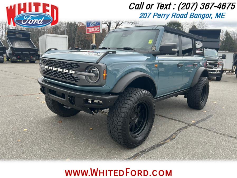 2021 Ford Bronco Badlands 4 Door Advanced 4x4, available for sale in Bangor, Maine | Whited Ford. Bangor, Maine