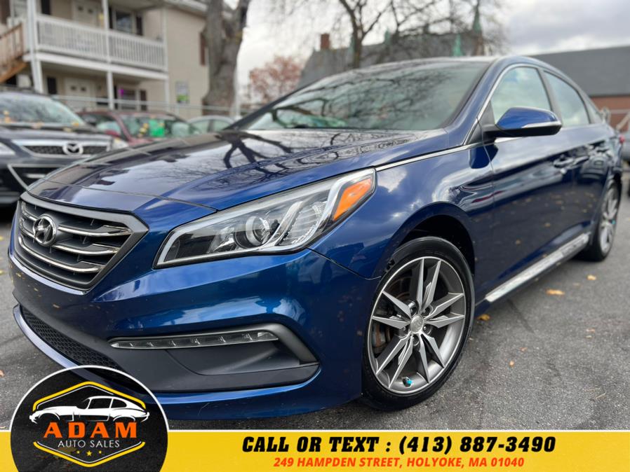 2017 Hyundai Sonata Sport 2.0T w/Black, available for sale in Holyoke, Massachusetts | Adam Auto Sales. Holyoke, Massachusetts
