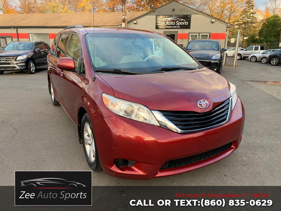 2013 Toyota Sienna 5dr 8-Pass Van V6 LE FWD (Natl), available for sale in Manchester, Connecticut | Zee Auto Sports. Manchester, Connecticut