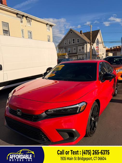 2022 Honda Civic Sedan Sport CVT, available for sale in Bridgeport, Connecticut | Affordable Motors 2 LLC. Bridgeport, Connecticut