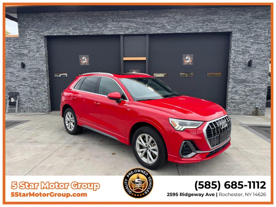 Used 2024 Audi Q3 in Rochester, New York | 5 Star Motor Group. Rochester, New York