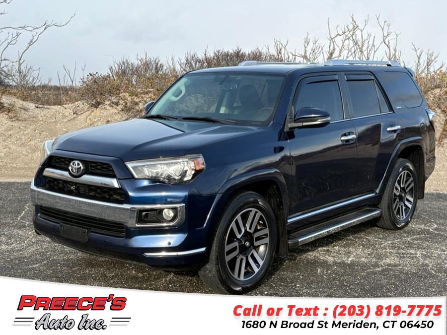 2015 Toyota 4Runner 4WD 4dr V6 Limited (Natl), available for sale in Meriden, Connecticut | Preeces Auto Inc. Meriden, Connecticut