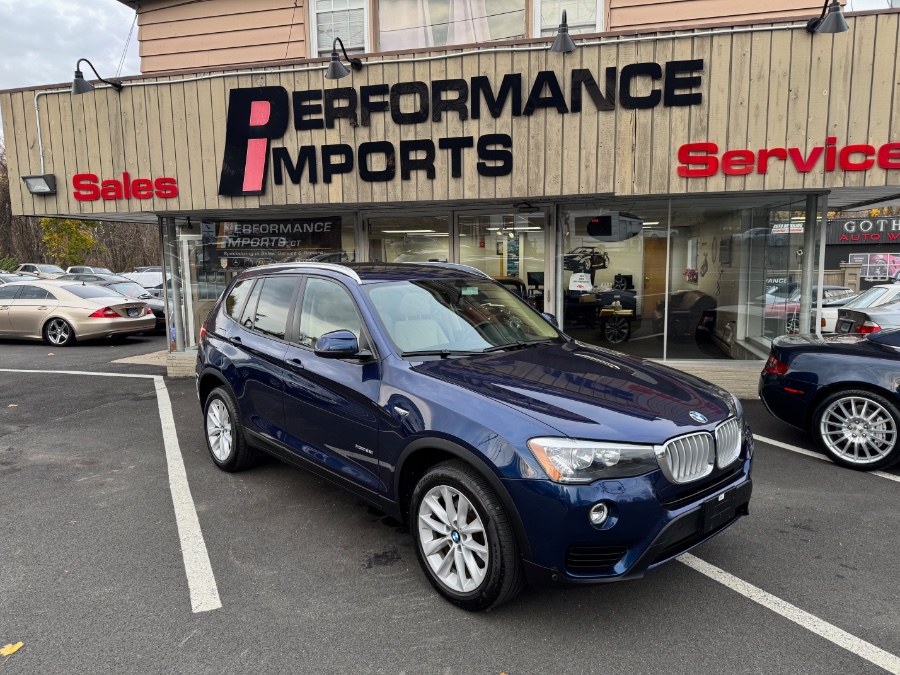 2017 BMW X3 xDrive28i Sports Activity Vehicle, available for sale in Danbury, Connecticut | Performance Imports. Danbury, Connecticut