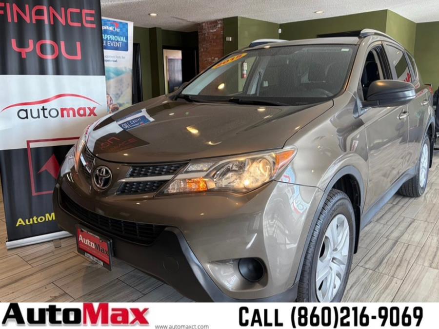 2015 Toyota RAV4 AWD 4dr LE (Natl), available for sale in West Hartford, Connecticut | AutoMax. West Hartford, Connecticut