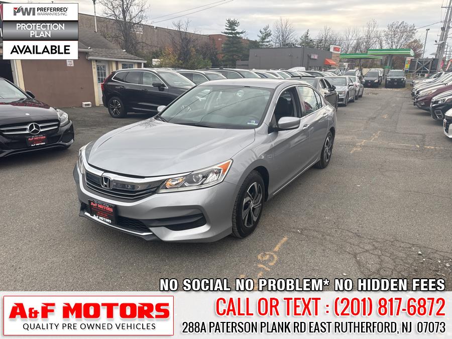 Used Honda Accord Sedan 4dr I4 CVT LX 2016 | A&F Motors LLC. East Rutherford, New Jersey