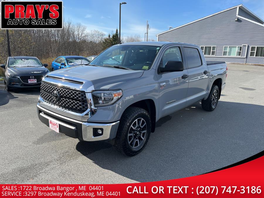 2018 Toyota Tundra 4WD SR5 CrewMax 5.5'' Bed 5.7L (Natl), available for sale in Bangor , Maine | Pray's Auto Sales . Bangor , Maine