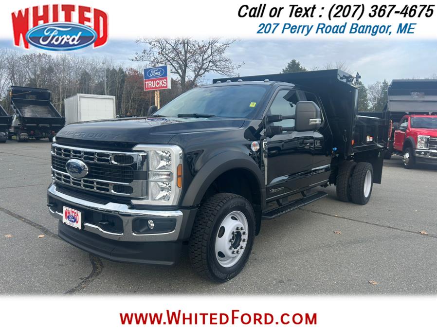 2024 Ford Super Duty F-550 DRW XL 4WD SuperCab 9' Dump Body, available for sale in Bangor, Maine | Whited Ford. Bangor, Maine