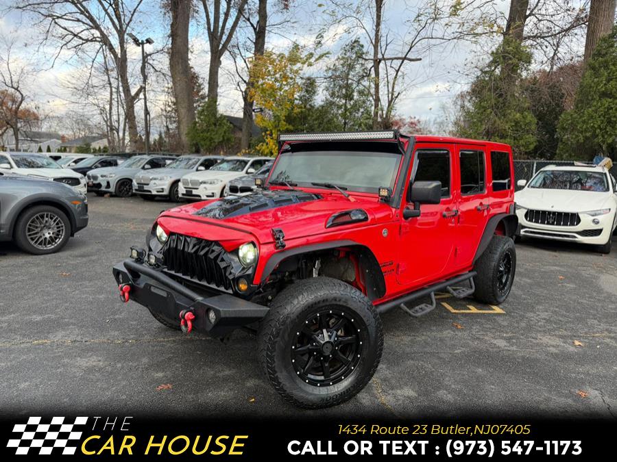 2016 Jeep Wrangler Unlimited 4WD 4dr Sport, available for sale in Butler, New Jersey | The Car House. Butler, New Jersey