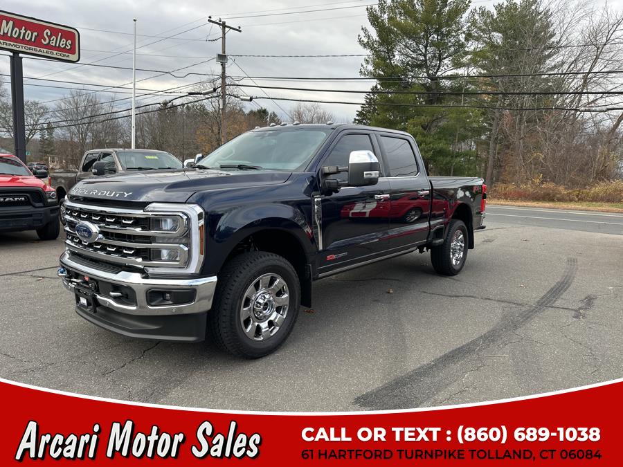 2024 Ford Super Duty F-350 SRW LARIAT 4WD Crew Cab 6.75'' Box, available for sale in Tolland, Connecticut | Arcari Motor Sales. Tolland, Connecticut
