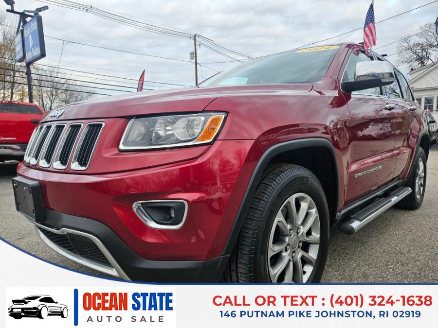 2014 Jeep Grand Cherokee 4WD 4dr Limited, available for sale in Johnston, Rhode Island | Ocean State Auto Sales. Johnston, Rhode Island