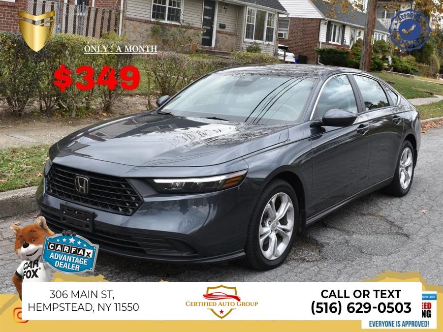 2023 Honda Accord LX, available for sale in Hempstead, New York | Certified Auto Group. Hempstead, New York