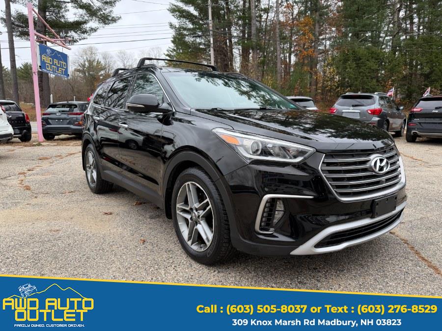 2017 Hyundai Santa Fe Limited Ultimate 3.3L Auto AWD, available for sale in Madbury, New Hampshire | AWD Auto Outlet. Madbury, New Hampshire