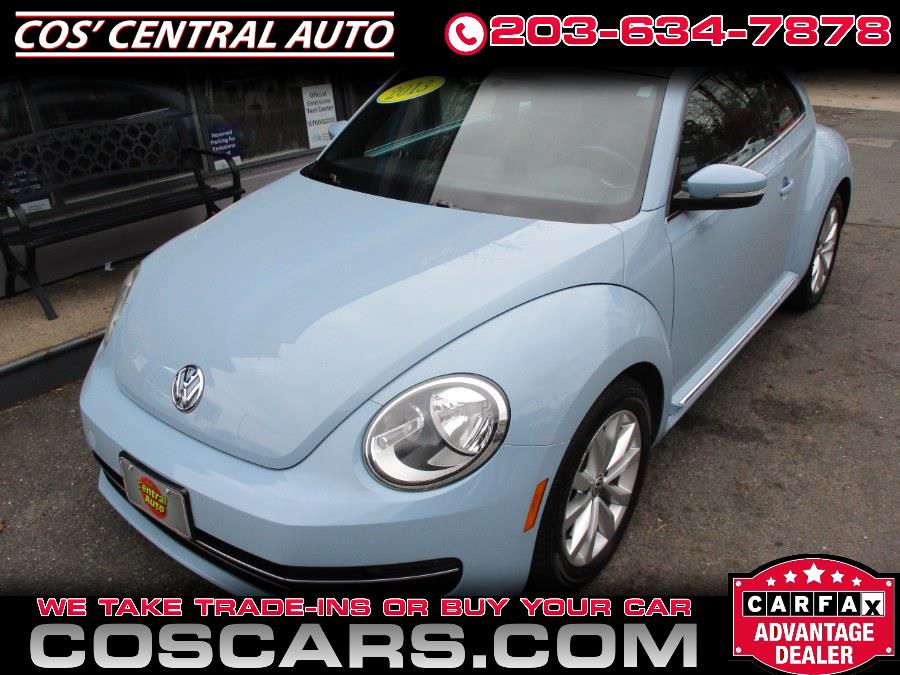 2013 Volkswagen Beetle Coupe 2dr DSG 2.0L TDI, available for sale in Meriden, Connecticut | Cos Central Auto. Meriden, Connecticut
