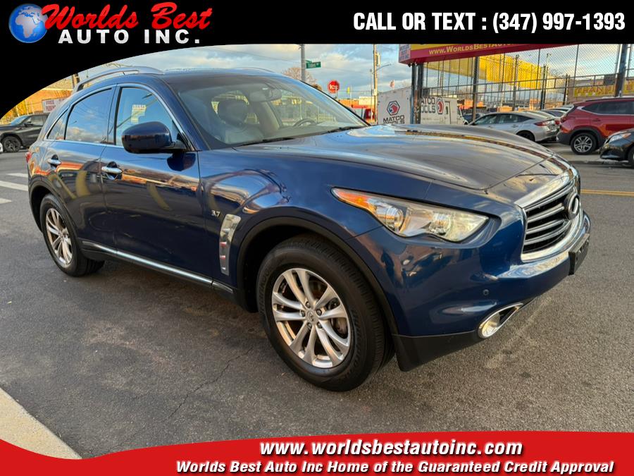 Used 2015 INFINITI QX70 in Brooklyn, New York | Worlds Best Auto Inc. Brooklyn, New York