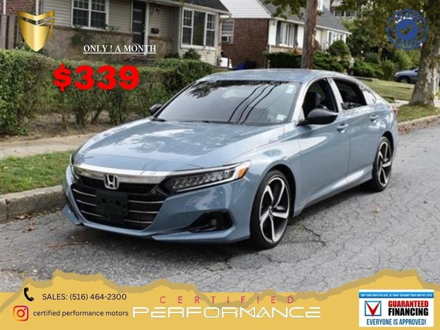 2022 Honda Accord Sport 2.0T, available for sale in Valley Stream, New York | Certified Performance Motors. Valley Stream, New York