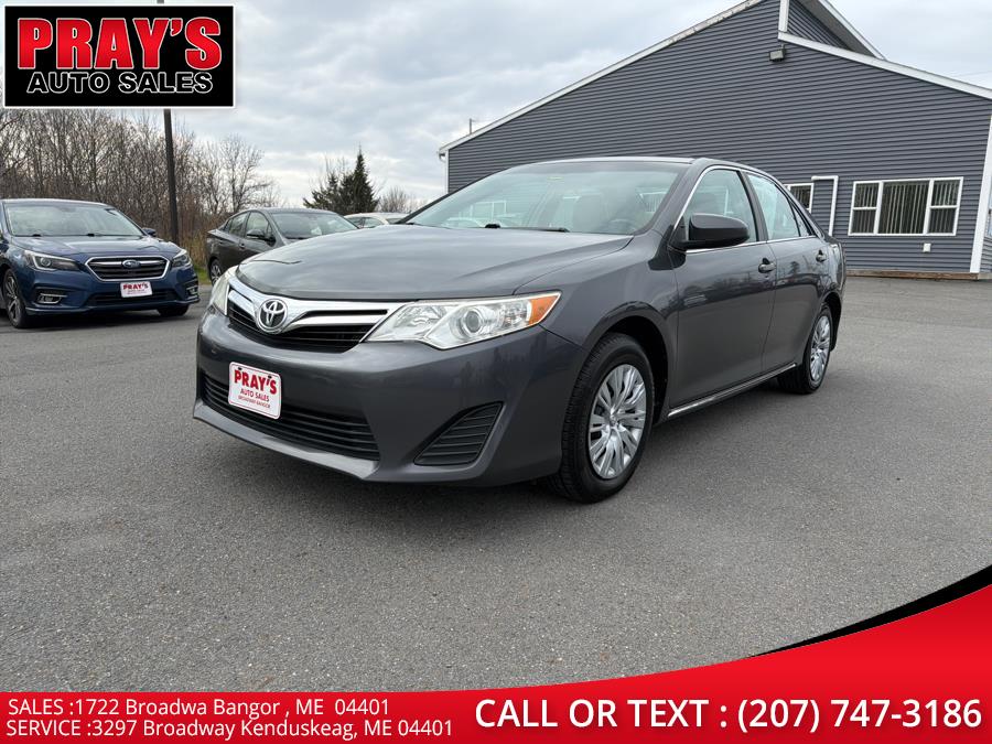 2013 Toyota Camry 4dr Sdn I4 Auto LE (Natl), available for sale in Bangor , Maine | Pray's Auto Sales . Bangor , Maine