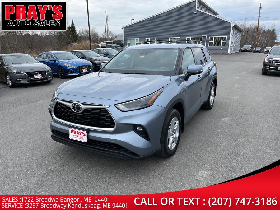 2022 Toyota Highlander LE AWD (Natl), available for sale in Bangor , Maine | Pray's Auto Sales . Bangor , Maine