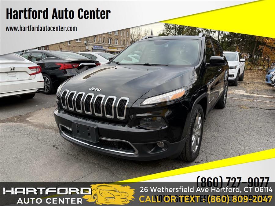 2018 Jeep Cherokee Limited 4x4 4dr SUV, available for sale in Hartford, Connecticut | Hartford Auto Center LLC. Hartford, Connecticut