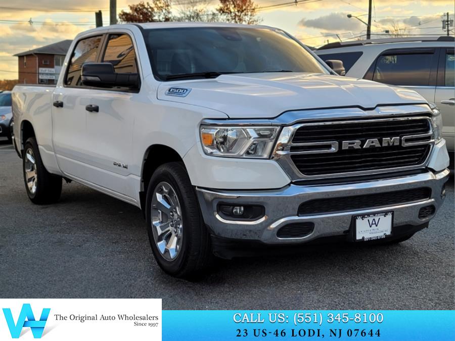 2023 Ram 1500 Big Horn 4x4 Crew Cab 6''4" Box, available for sale in Lodi, New Jersey | AW Auto & Truck Wholesalers, Inc. Lodi, New Jersey