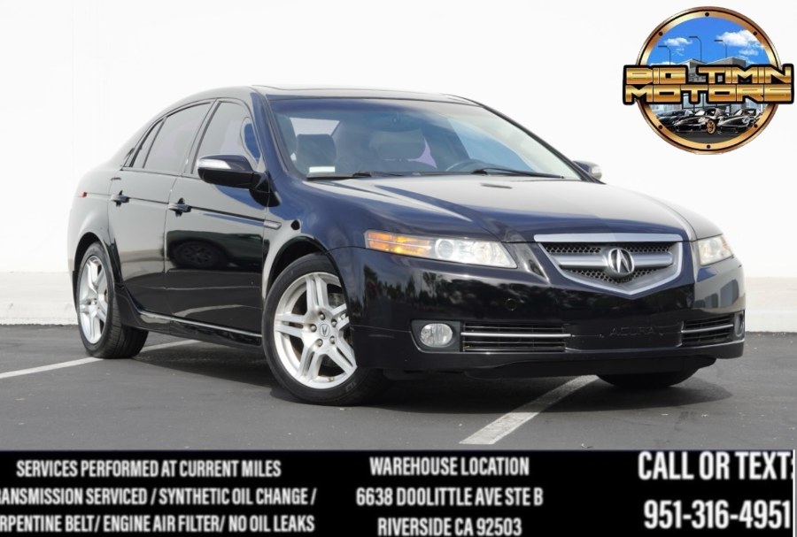 2007 Acura TL NAV BACK UP CAMERA/ SUNROOF/ SEAT WARMERS, available for sale in Riverside, California | Big Timin Motors LLC. Riverside, California