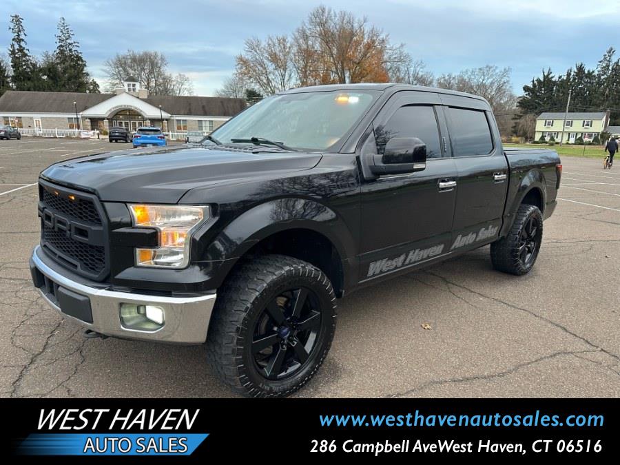 2015 Ford F-150 4WD SuperCrew 145" XLT, available for sale in West Haven, Connecticut | West Haven Auto Sales LLC. West Haven, Connecticut