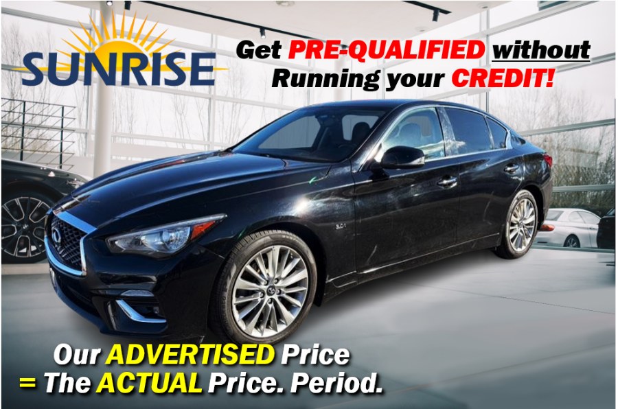 Used 2019 INFINITI Q50 in Rosedale, New York | Sunrise Auto Sales. Rosedale, New York