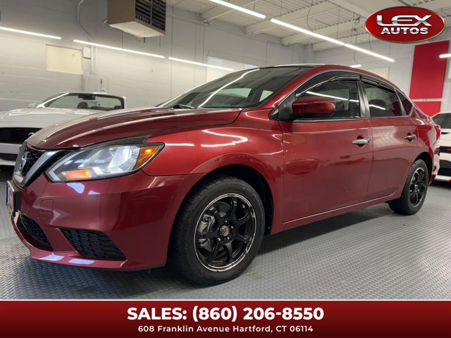 2016 Nissan Sentra 4dr Sdn I4 CVT SV, available for sale in Hartford, Connecticut | Lex Autos LLC. Hartford, Connecticut