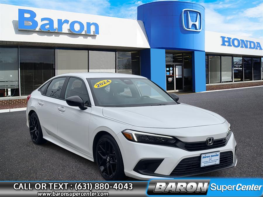 Used 2024 Honda Civic Sedan in Patchogue, New York | Baron Supercenter. Patchogue, New York