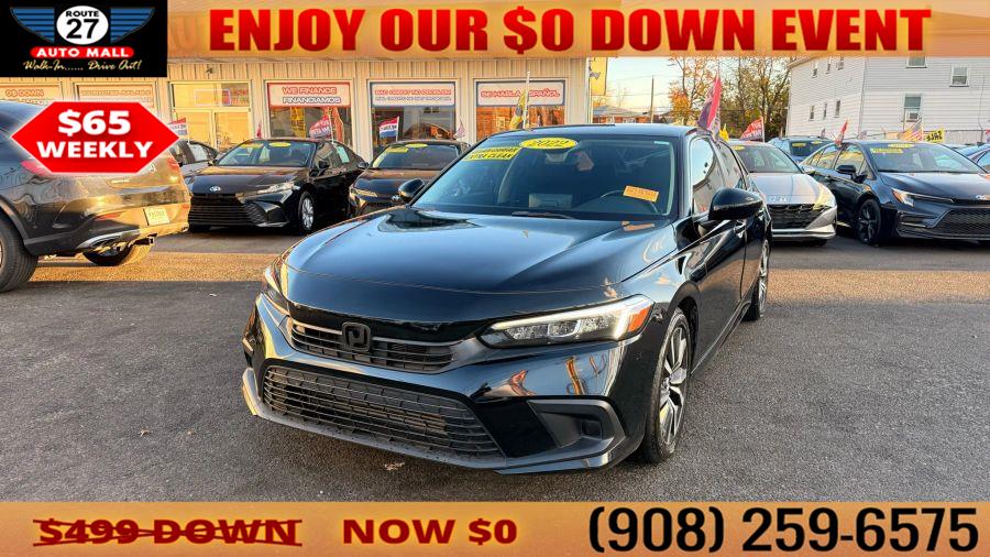 Used 2022 Honda Civic in Linden, New Jersey | Route 27 Auto Mall. Linden, New Jersey