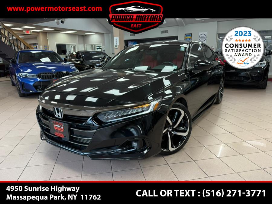 Used 2021 Honda Accord Sedan in Massapequa Park, New York | Power Motors East. Massapequa Park, New York