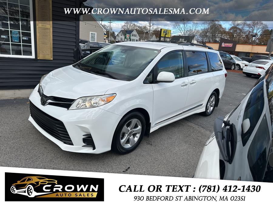 2020 Toyota Sienna LE FWD 8-Passenger (Natl), available for sale in Abington, Massachusetts | Crown Auto Sales. Abington, Massachusetts