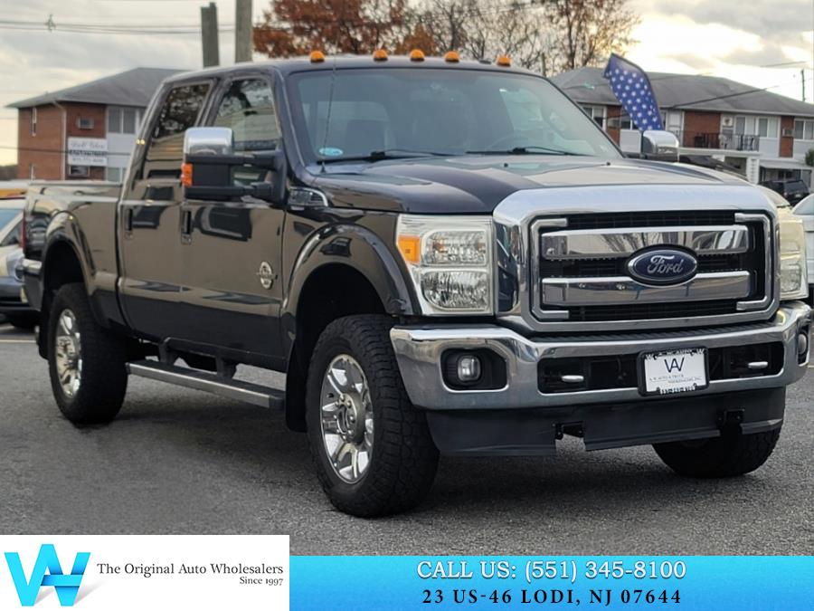 2012 Ford Super Duty F-350 SRW 4WD Crew Cab 156" Lariat, available for sale in Lodi, New Jersey | AW Auto & Truck Wholesalers, Inc. Lodi, New Jersey