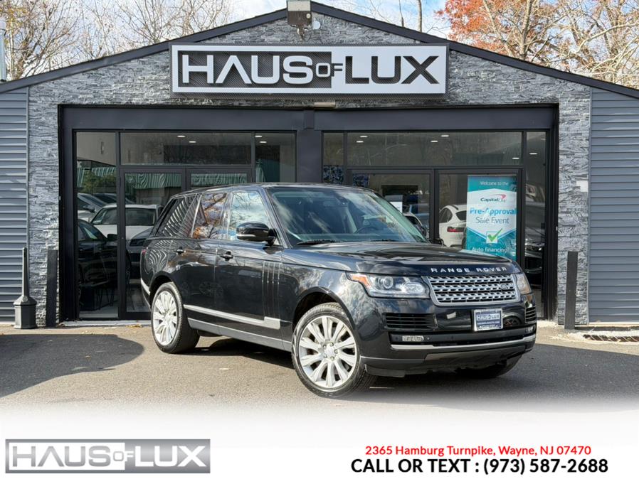 2015 Land Rover Range Rover 4WD 4dr Supercharged, available for sale in Wayne, New Jersey | Haus of Lux. Wayne, New Jersey