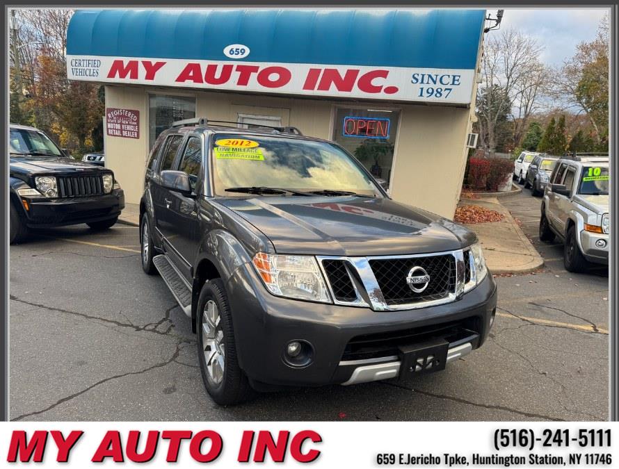 2012 Nissan Pathfinder 4WD 4dr V6 LE, available for sale in Huntington Station, New York | My Auto Inc.. Huntington Station, New York