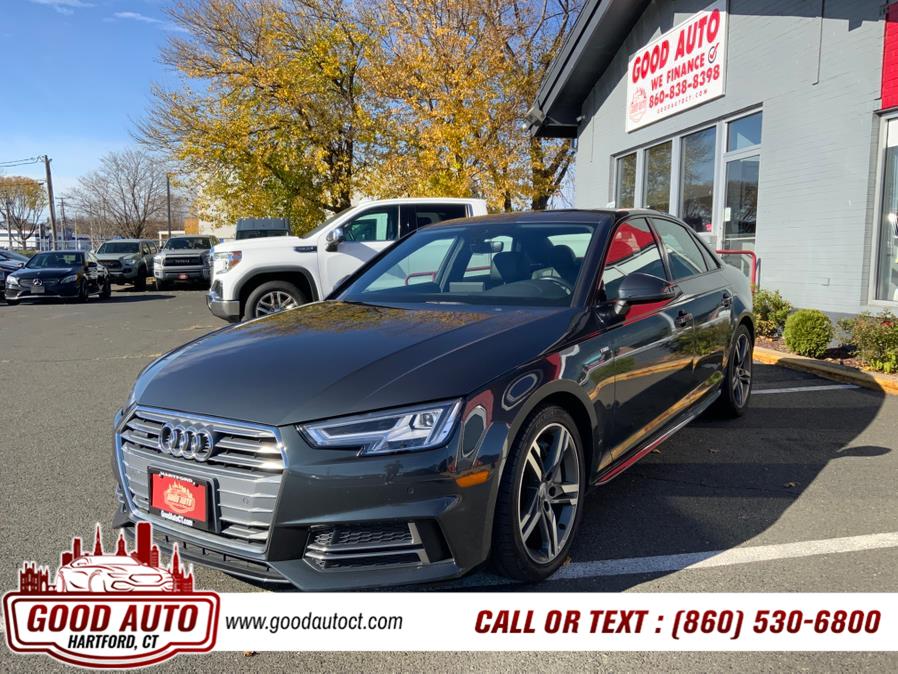 2018 Audi A4 2.0 TFSI Premium Plus S Tronic quattro AWD, available for sale in Hartford, Connecticut | Good Auto LLC. Hartford, Connecticut