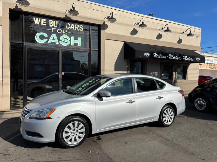 2014 Nissan Sentra 4dr Sdn I4 CVT FE+ SV, available for sale in New haven, Connecticut | Wilson Maturo Motors. New haven, Connecticut