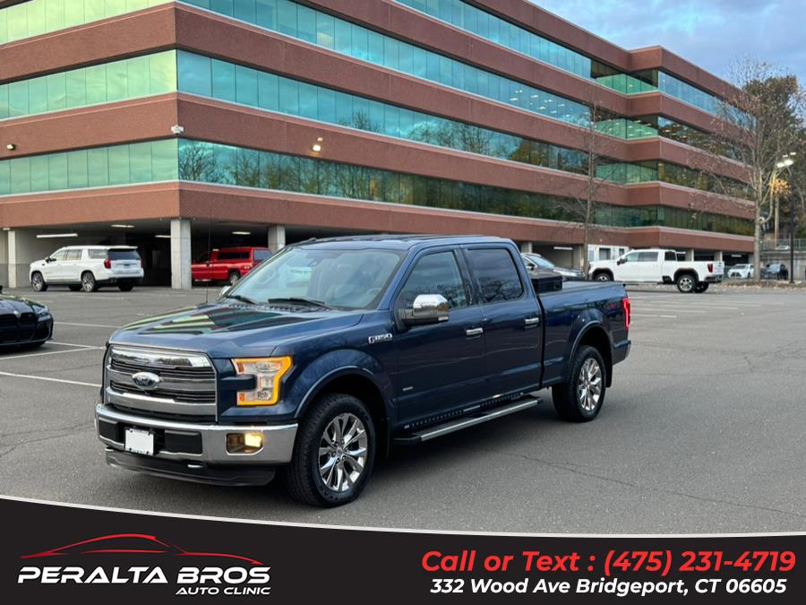 2016 Ford F-150 4WD SuperCrew 145" Lariat, available for sale in Bridgeport, Connecticut | Peralta Bros Auto Clinic. Bridgeport, Connecticut