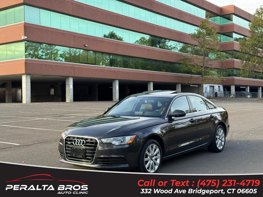 2014 Audi A6 4dr Sdn quattro 2.0T Premium Plus, available for sale in Bridgeport, Connecticut | Peralta Bros Auto Clinic. Bridgeport, Connecticut