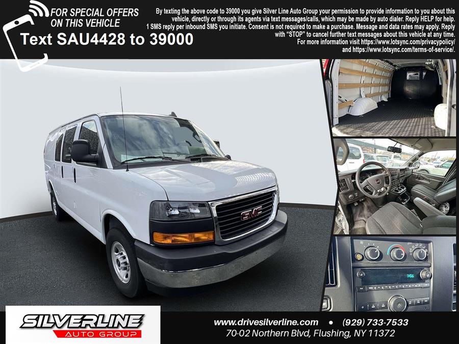 Used 2023 GMC Savana Cargo Van in Flushing, New York | Silverline Auto Group. Flushing, New York