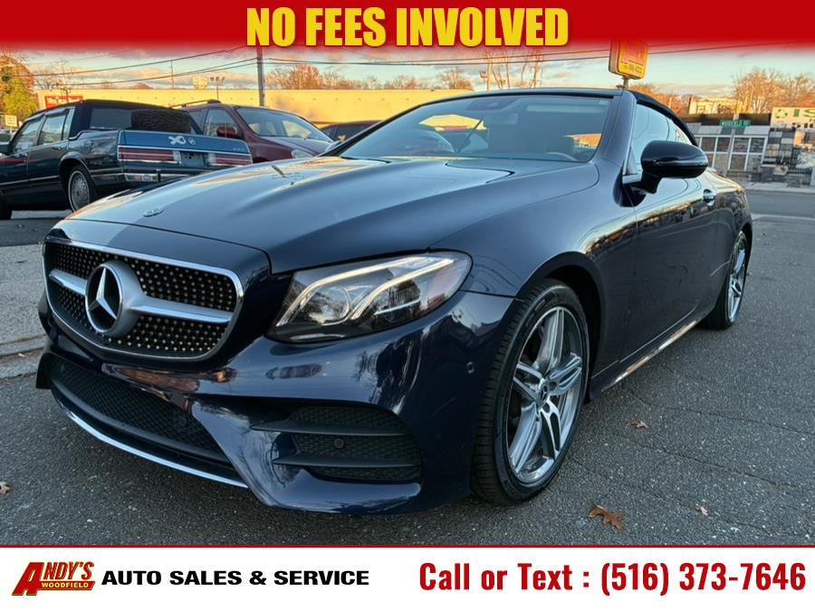 2018 Mercedes-Benz E-Class E 400 RWD Cabriolet, available for sale in West Hempstead, New York | Andy's Woodfield. West Hempstead, New York