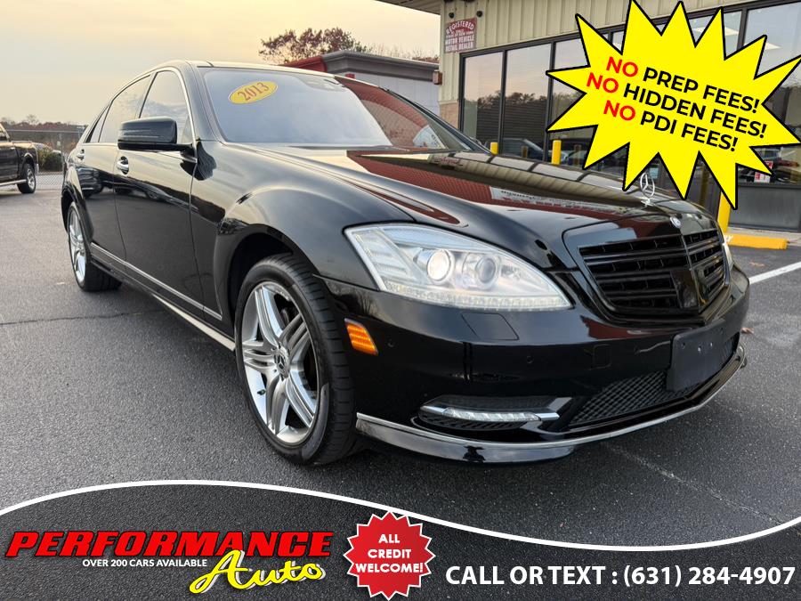 2013 Mercedes-Benz S-Class 4dr Sdn S550 4MATIC, available for sale in Bohemia, New York | Performance Auto Inc. Bohemia, New York