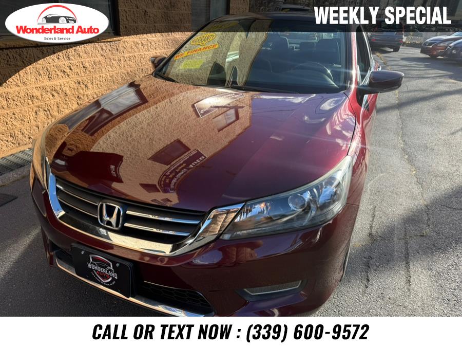 2013 Honda Accord Sdn 4dr I4 CVT Sport, available for sale in Revere, Massachusetts | Wonderland Auto. Revere, Massachusetts