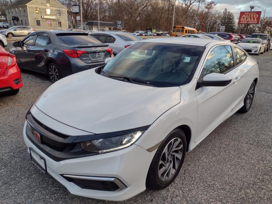 Used Honda Civic Coupe LX CVT 2019 | Matts Auto Mall LLC. Chicopee, Massachusetts